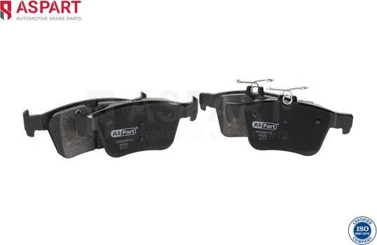 ASPART 3BPA1113 - Set placute frana,frana disc aaoparts.ro
