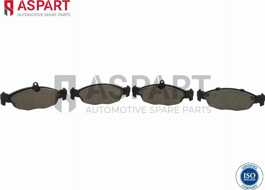 ASPART 3BPA1189 - Set placute frana,frana disc aaoparts.ro