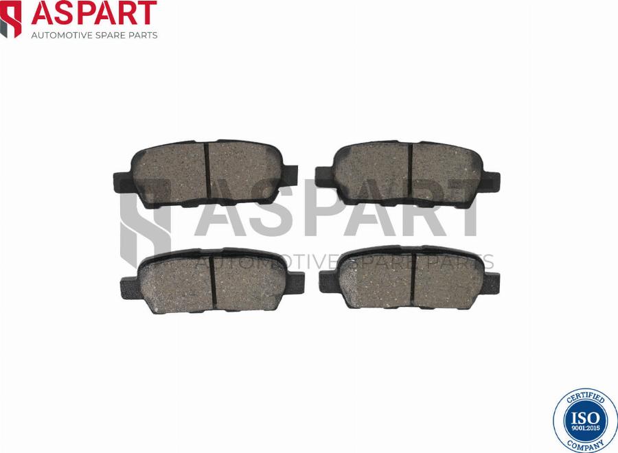 ASPART 3BPA1186 - Set placute frana,frana disc aaoparts.ro