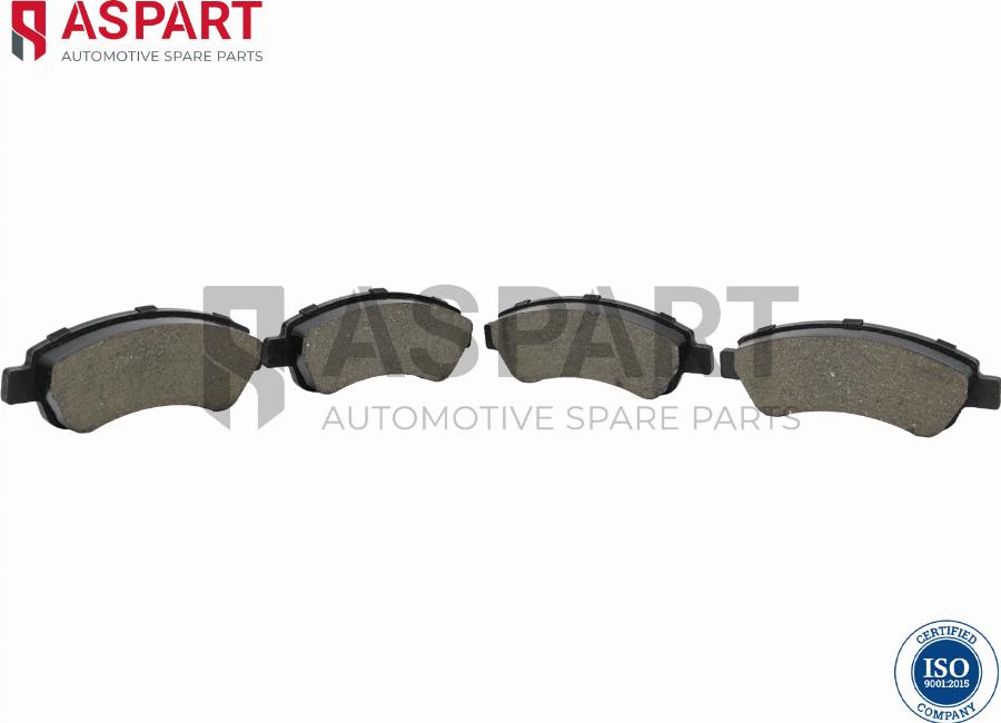 ASPART 3BPA1315 - Set placute frana,frana disc aaoparts.ro