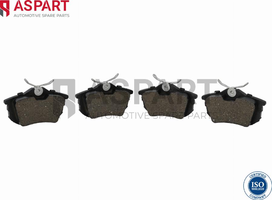 ASPART 3BPA1317 - Set placute frana,frana disc aaoparts.ro