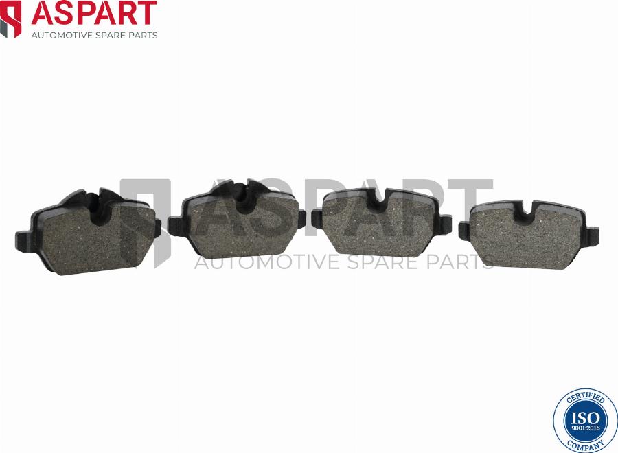 ASPART 3BPA1299 - Set placute frana,frana disc aaoparts.ro