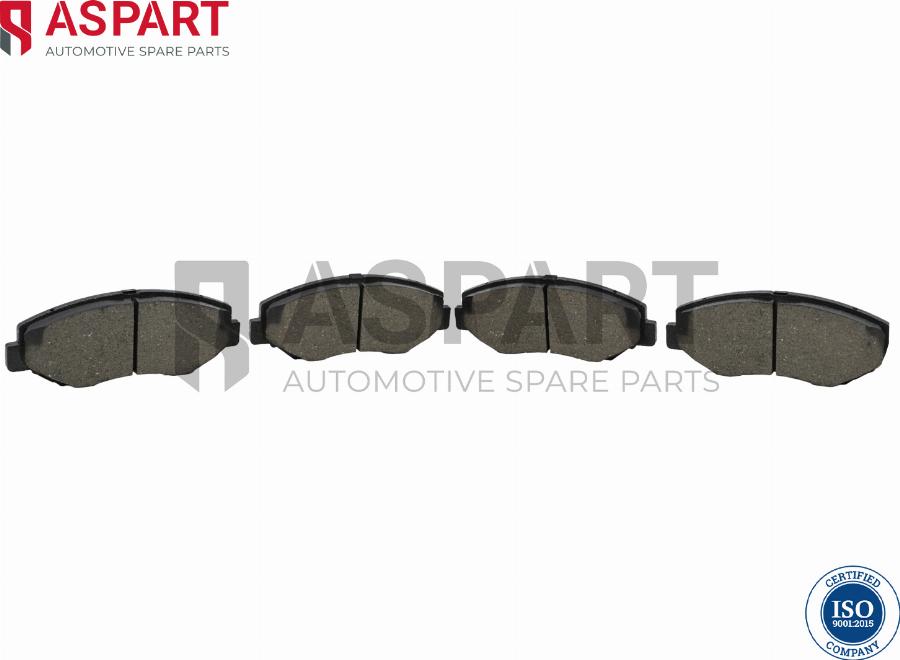 ASPART 3BPA1242 - Set placute frana,frana disc aaoparts.ro