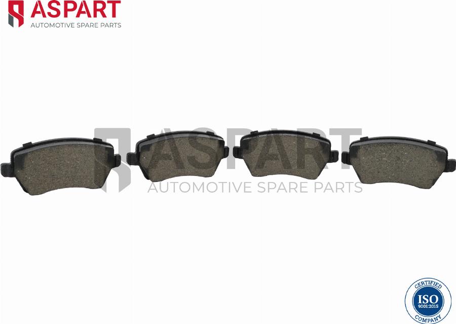 ASPART 3BPA1217 - Set placute frana,frana disc aaoparts.ro