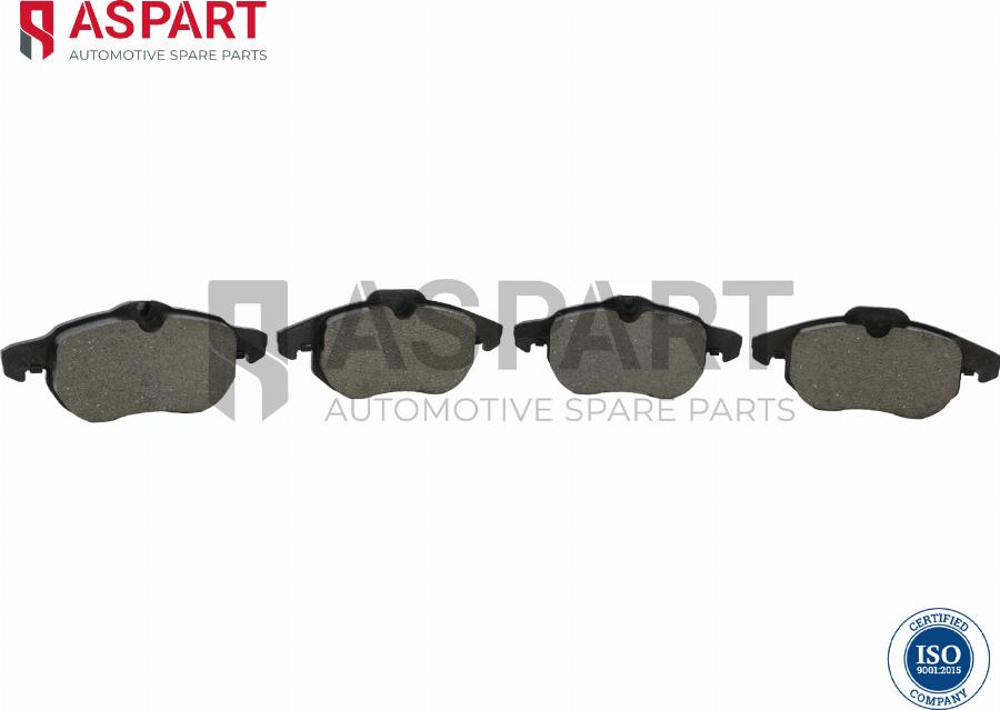 ASPART 3BPA1237 - Set placute frana,frana disc aaoparts.ro