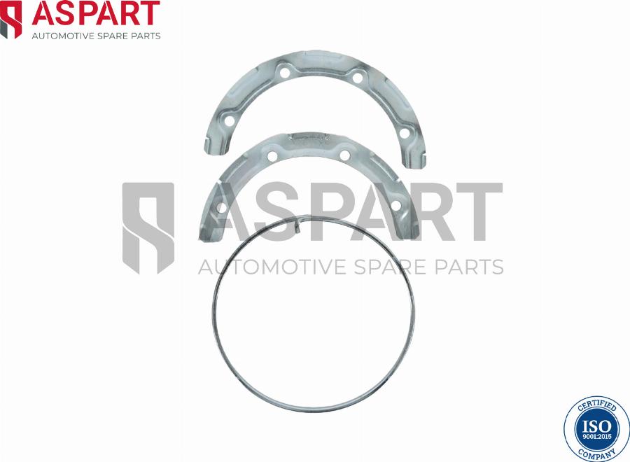 ASPART 3RKI1019 - Set accesorii, disc frana aaoparts.ro
