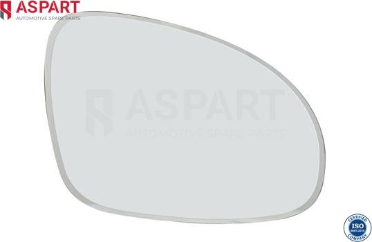 ASPART 7MGL1043 - Sticla oglinda, oglinda retrovizoare exterioara aaoparts.ro