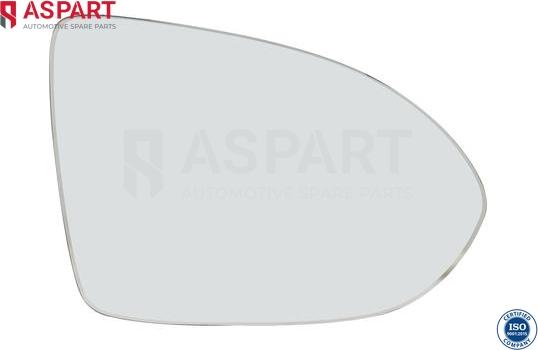 ASPART 7MGL1053 - Sticla oglinda, oglinda retrovizoare exterioara aaoparts.ro