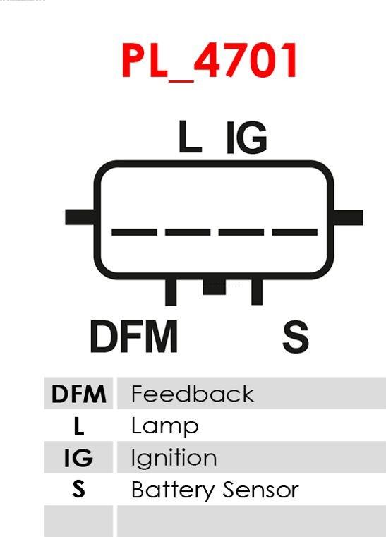 AS-PL A5077 - Generator / Alternator aaoparts.ro