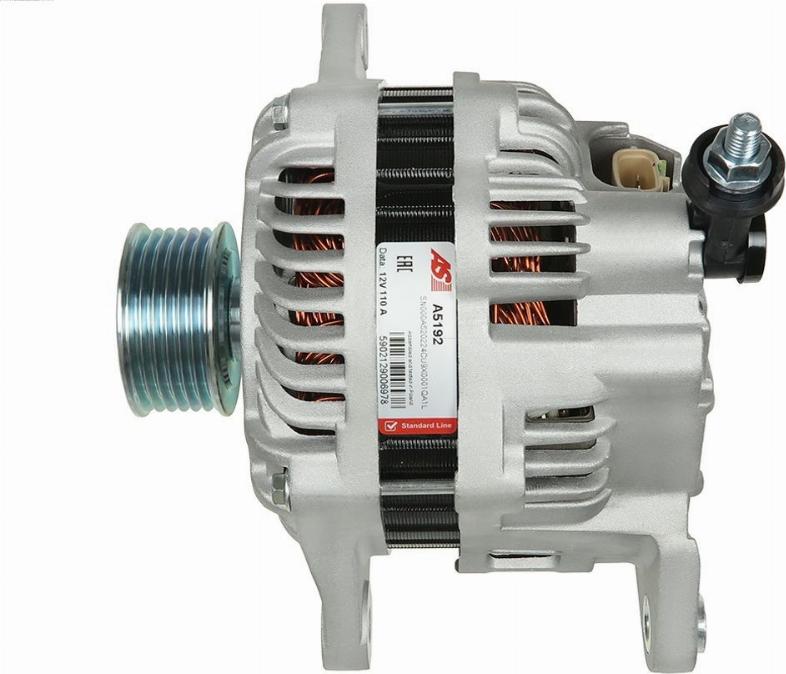 AS-PL A5192 - Generator / Alternator aaoparts.ro