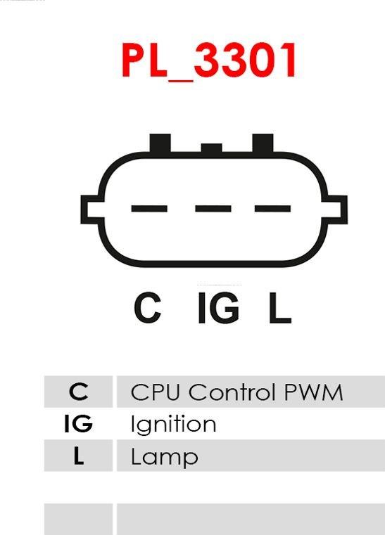 AS-PL A6046 - Generator / Alternator aaoparts.ro