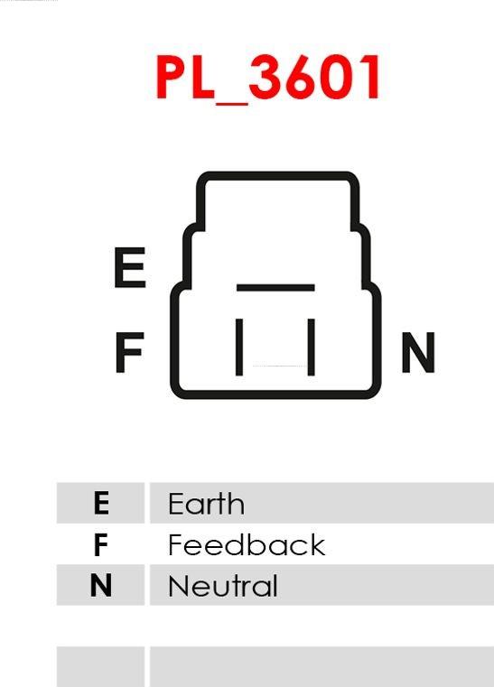 AS-PL A6135SR - Generator / Alternator aaoparts.ro