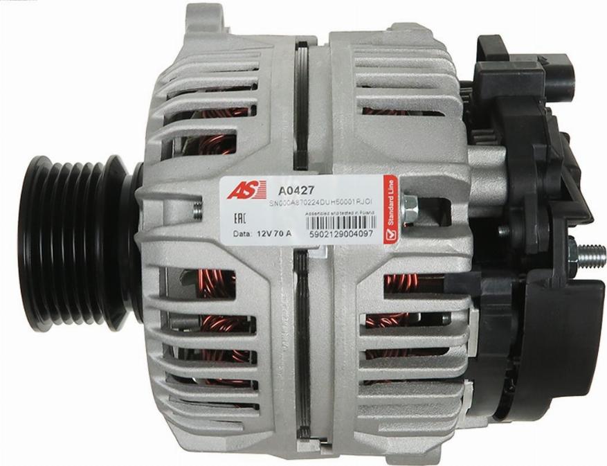 AS-PL A0427 - Generator / Alternator aaoparts.ro