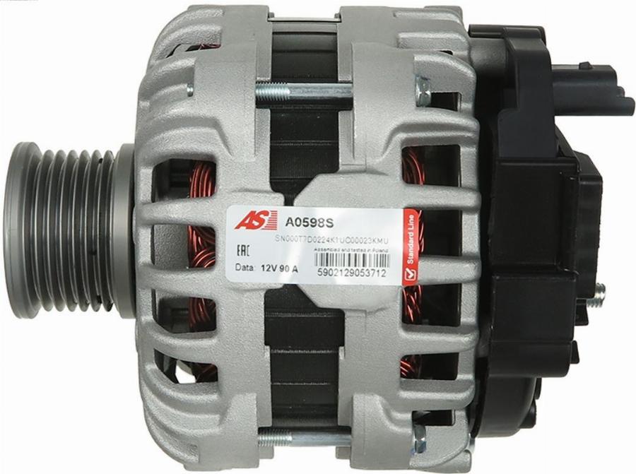 AS-PL A0598S - Generator / Alternator aaoparts.ro