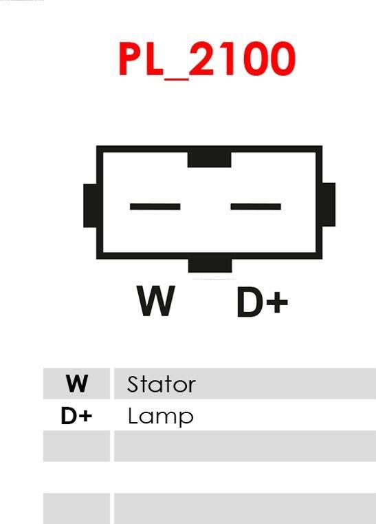 AS-PL A0006 - Generator / Alternator aaoparts.ro