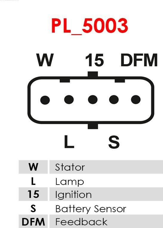 AS-PL ARE0054 - Regulator, alternator aaoparts.ro