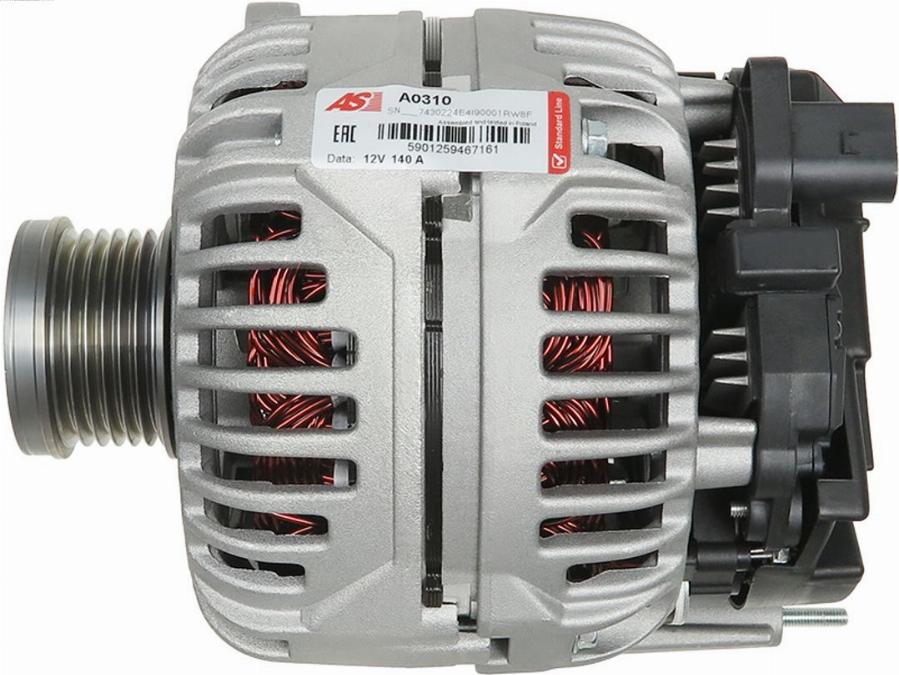 AS-PL A0310 - Generator / Alternator aaoparts.ro