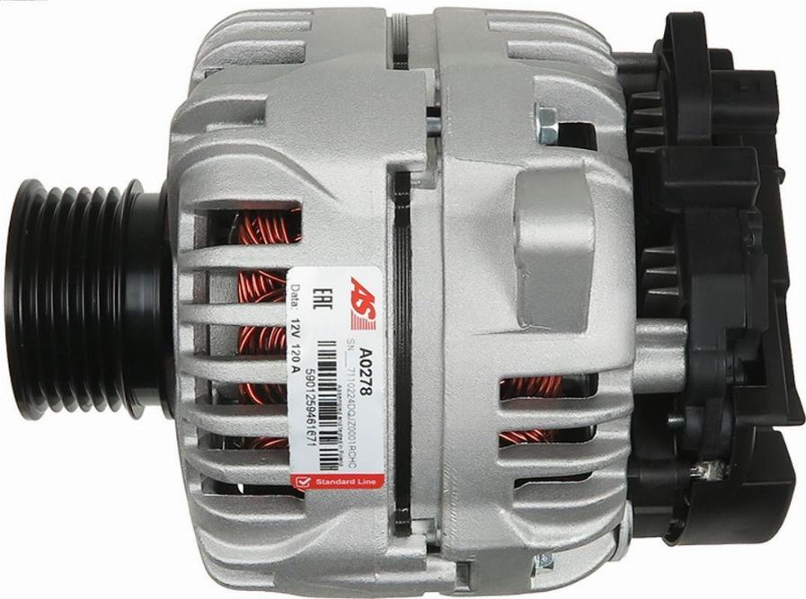 AS-PL A0278 - Generator / Alternator aaoparts.ro