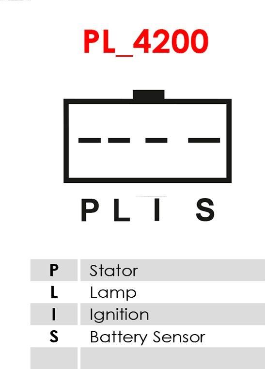 AS-PL A1002 - Generator / Alternator aaoparts.ro