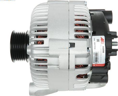 AS-PL A3098 - Generator / Alternator aaoparts.ro