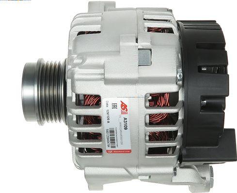 AS-PL A3109 - Generator / Alternator aaoparts.ro