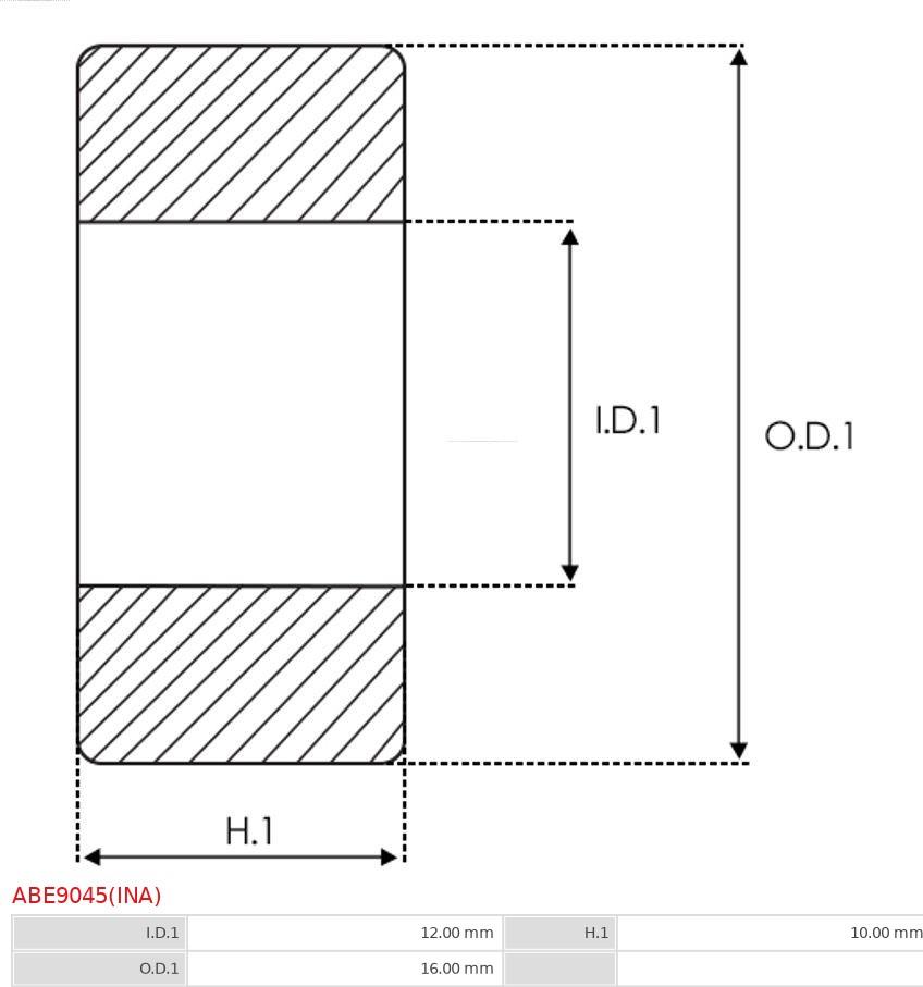 AS-PL ABE9045(INA) - Lagar aaoparts.ro