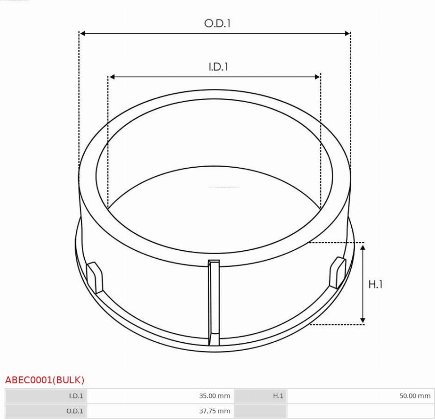 AS-PL ABEC0001(BULK) - Capac protector, alternator aaoparts.ro