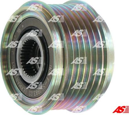 AS-PL AFP5017(INA) - Fulie, alternator aaoparts.ro