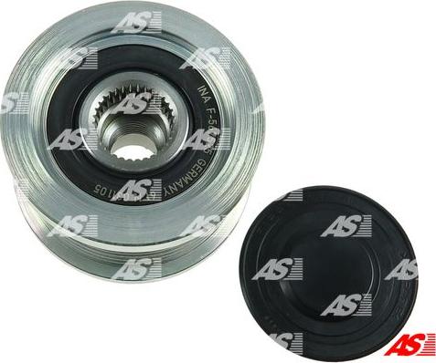 AS-PL AFP6005(INA) - Fulie, alternator aaoparts.ro