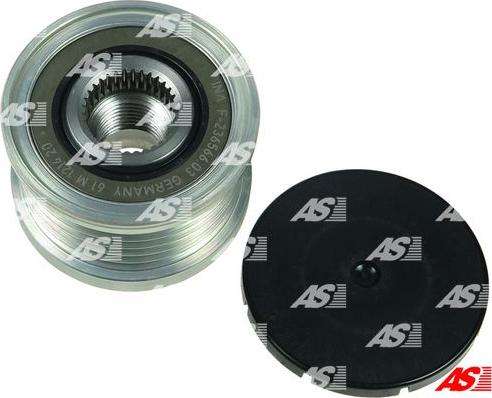 AS-PL AFP0044(INA) - Fulie, alternator aaoparts.ro