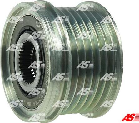 AS-PL AFP0047(INA) - Fulie, alternator aaoparts.ro