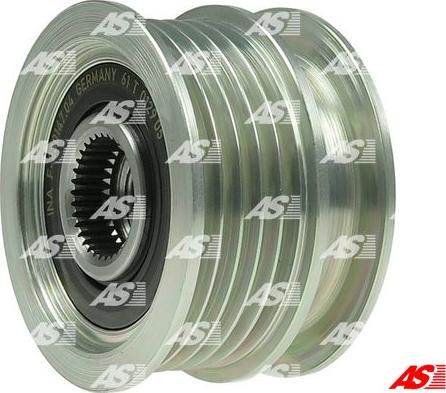 AS-PL AFP0014(INA) - Fulie, alternator aaoparts.ro