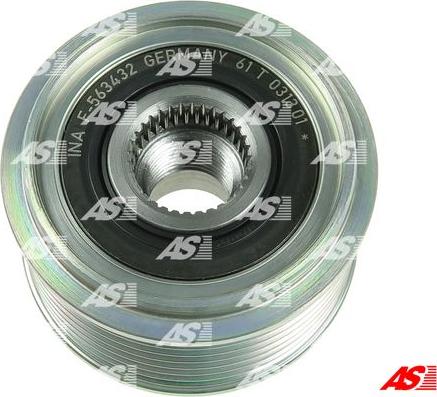 AS-PL AFP0013(INA) - Fulie, alternator aaoparts.ro