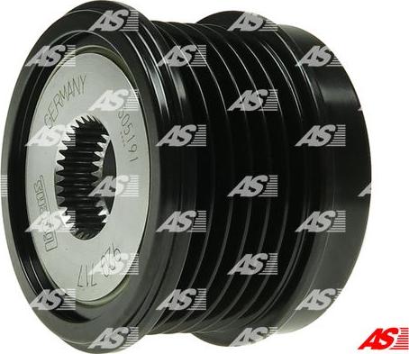 AS-PL AFP0101(LITENS) - Fulie, alternator aaoparts.ro