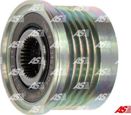 AS-PL AFP3011(INA) - Fulie, alternator aaoparts.ro