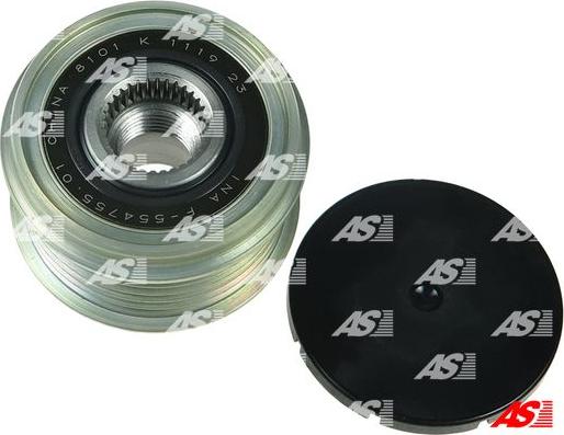 AS-PL AFP3024(INA) - Fulie, alternator aaoparts.ro