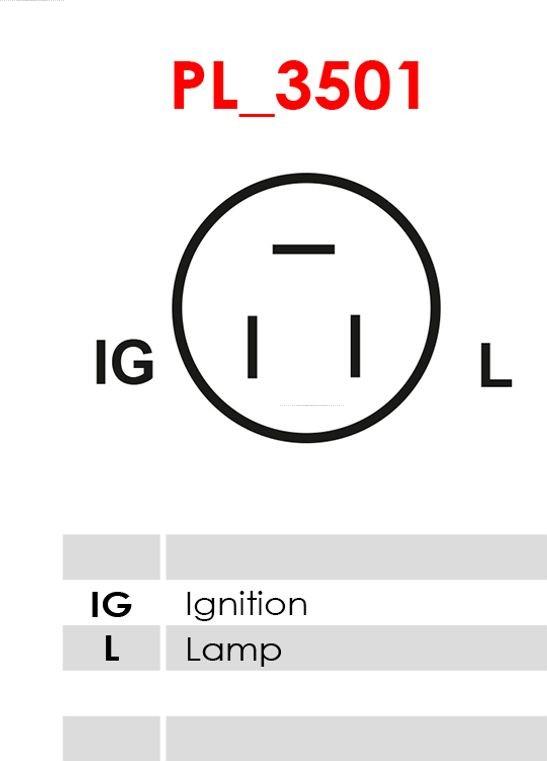 AS-PL ARE6004 - Regulator, alternator aaoparts.ro