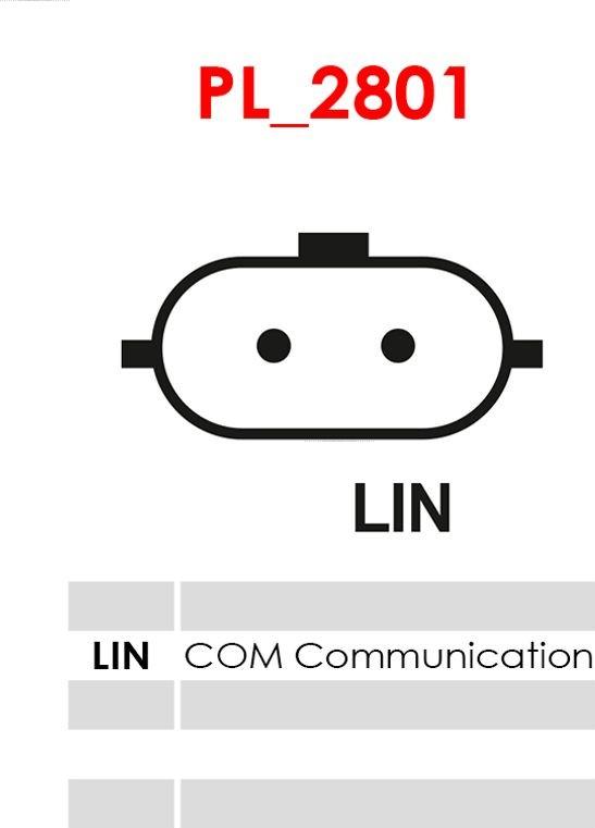 AS-PL ARE0198(BOSCH) - Regulator, alternator aaoparts.ro