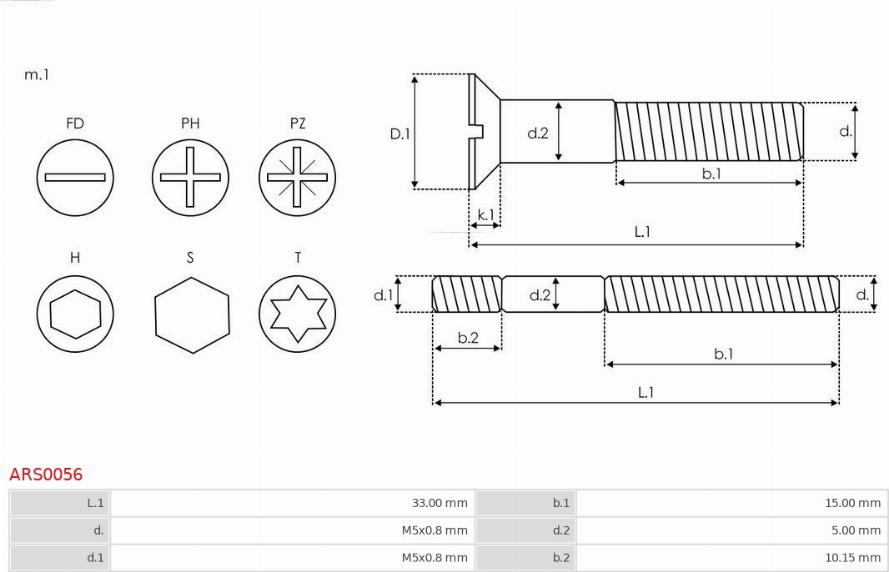 AS-PL ARS0056 - Chit reparatie, alternator aaoparts.ro