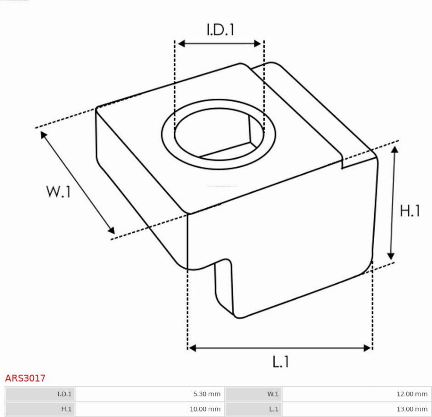 AS-PL ARS3017 - Chit reparatie, alternator aaoparts.ro