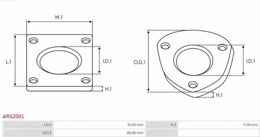 AS-PL ARS2001 - Chit reparatie, alternator aaoparts.ro