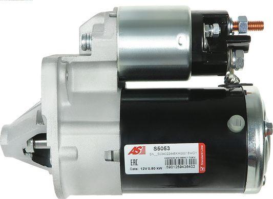 AS-PL S5053 - Starter aaoparts.ro