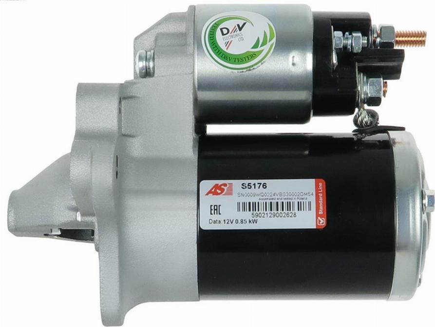 AS-PL S5176 - Starter aaoparts.ro