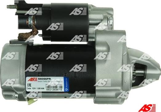 AS-PL S6055PR - Starter aaoparts.ro