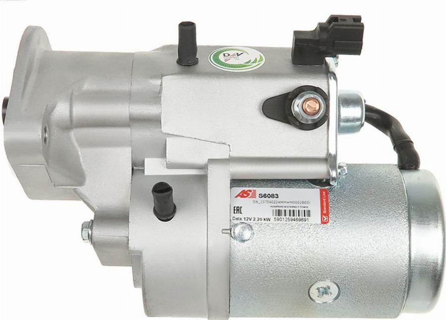 AS-PL S6083 - Starter aaoparts.ro