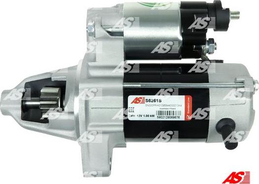 AS-PL S6261S - Starter aaoparts.ro