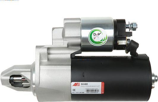 AS-PL S0460 - Starter aaoparts.ro