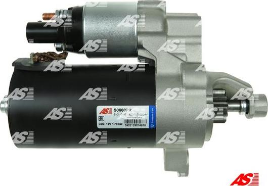 AS-PL S0660PR - Starter aaoparts.ro