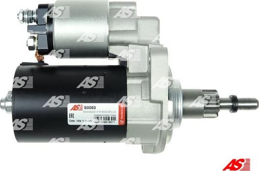 AS-PL S0083 - Starter aaoparts.ro