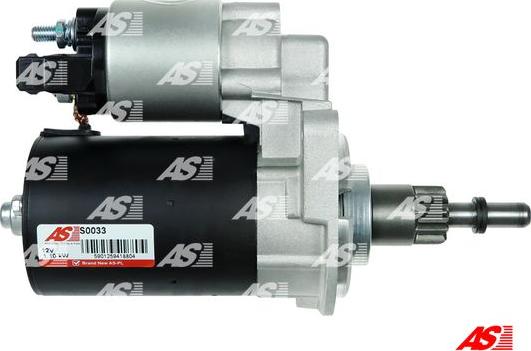 AS-PL S0033 - Starter aaoparts.ro